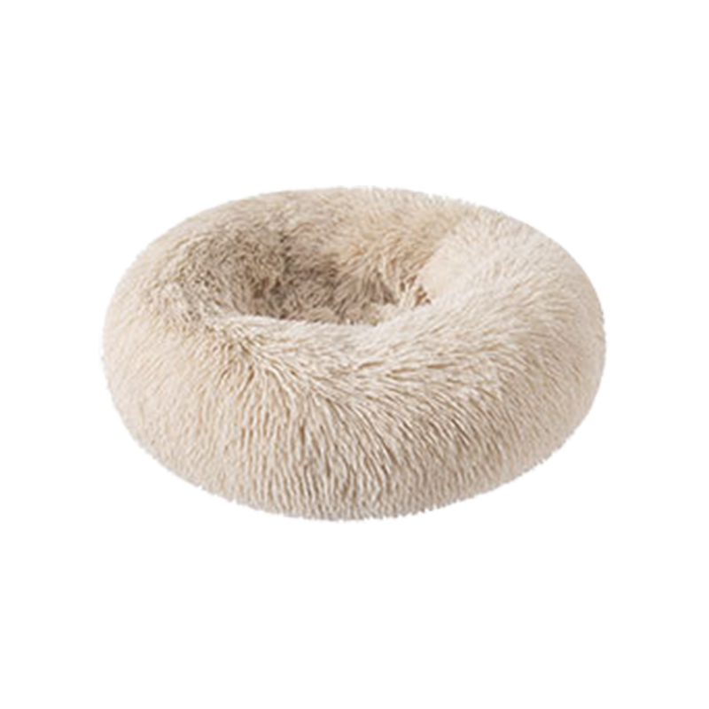 Cama de gato de pelúcia longa lavável de inverno