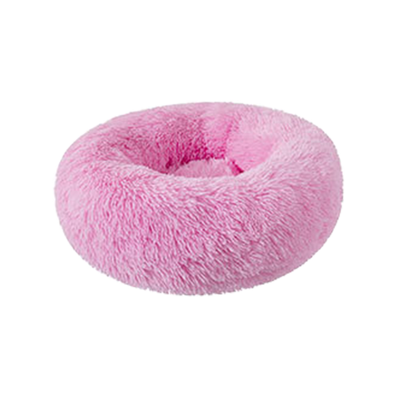 Cama de gato de pelúcia longa lavável de inverno