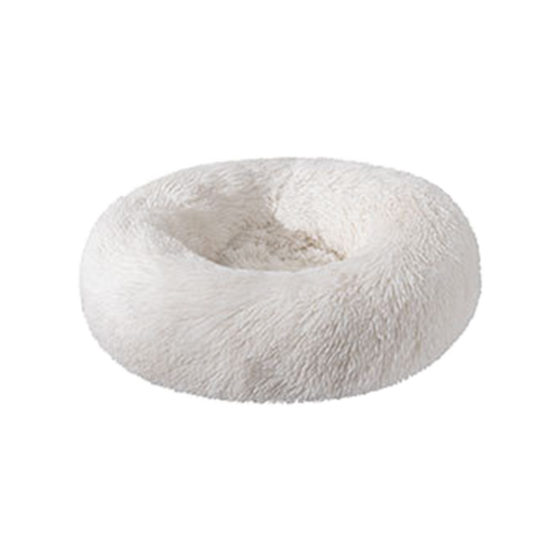 Cama de gato de pelúcia longa lavável de inverno