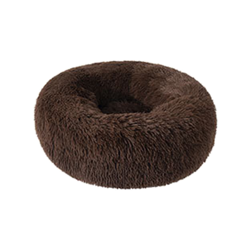 Cama de gato de pelúcia longa lavável de inverno
