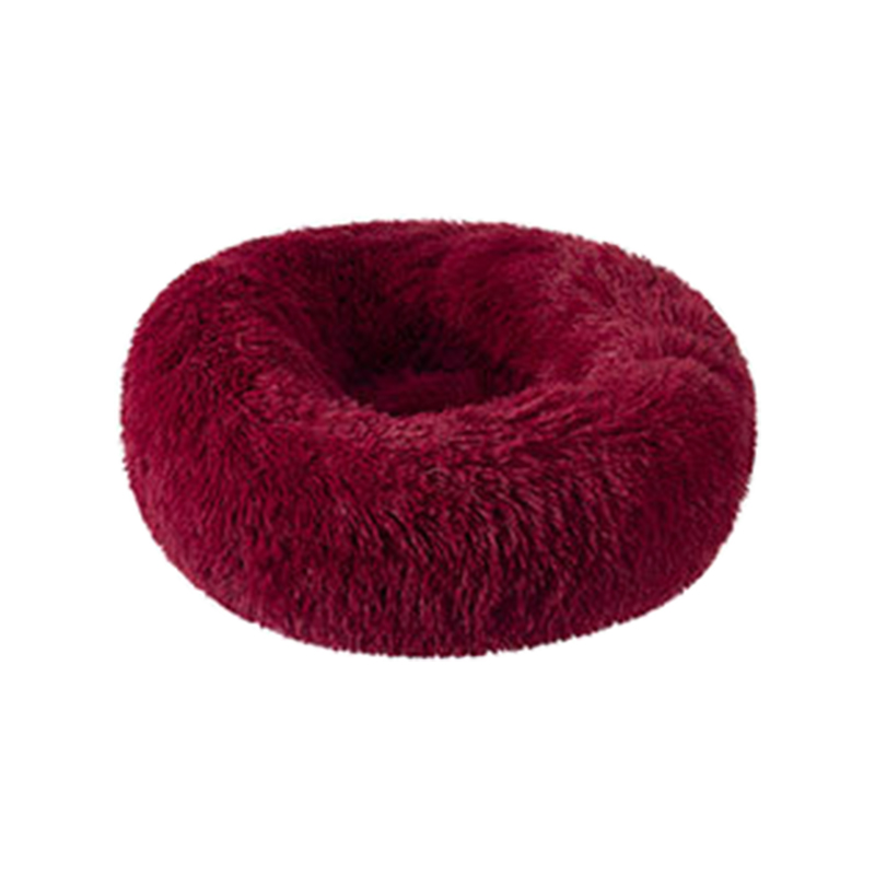 Cama de gato de pelúcia longa lavável de inverno