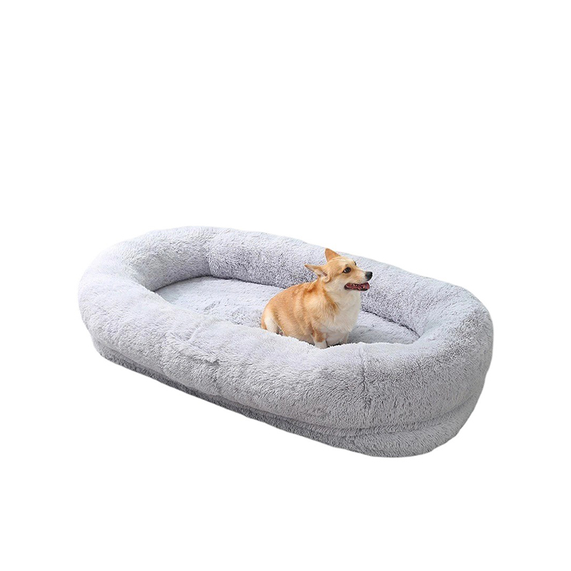 Cama de dormir para cachorro de pelúcia macia e lavável 