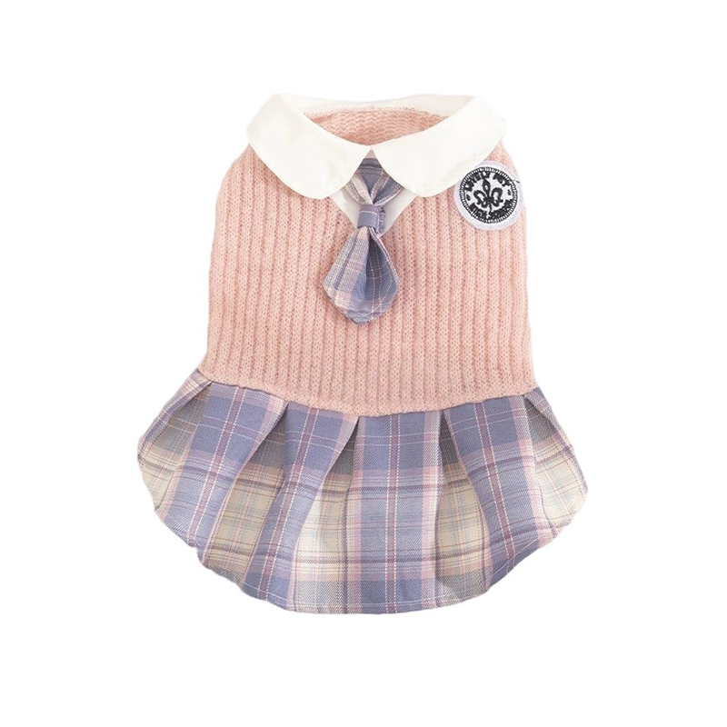 Vestido de princesa de primavera para cachorrinho