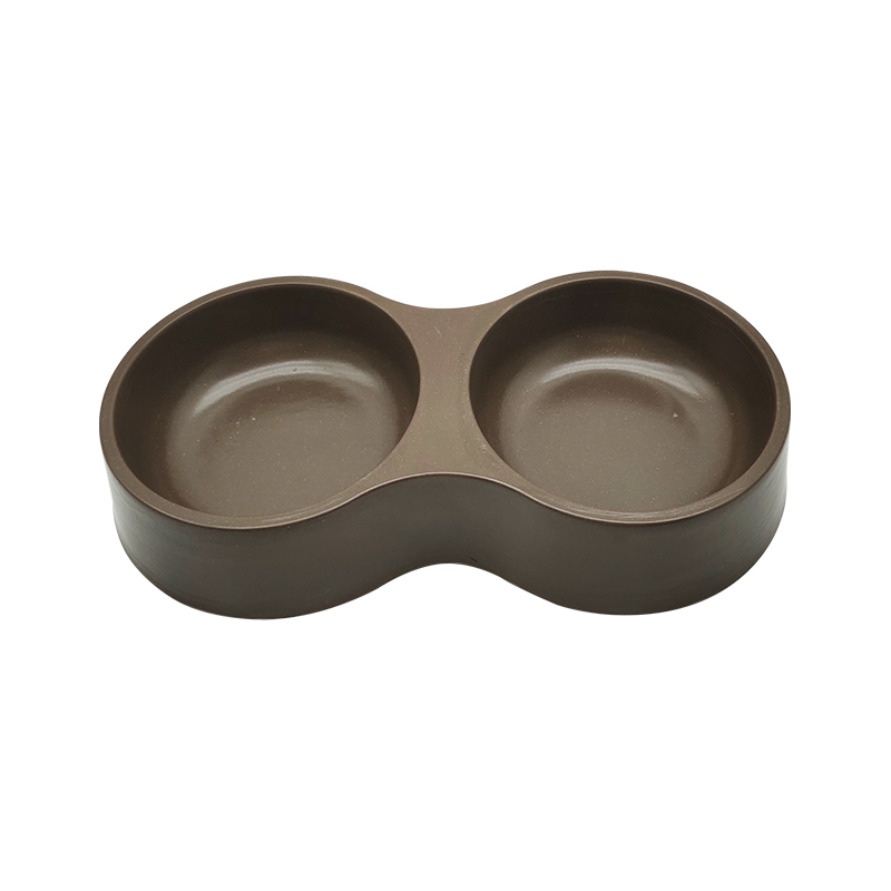 Comedouro para animais de estimação com tigela dupla - Comedouro para comida e água