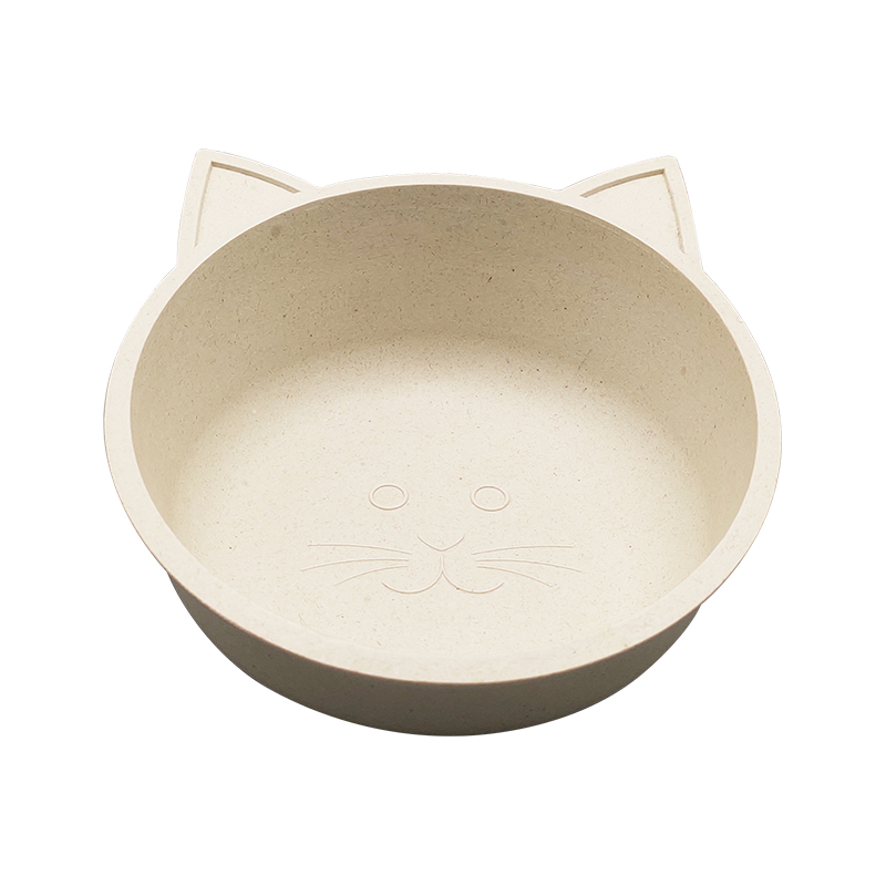 comedouro em formato de gato