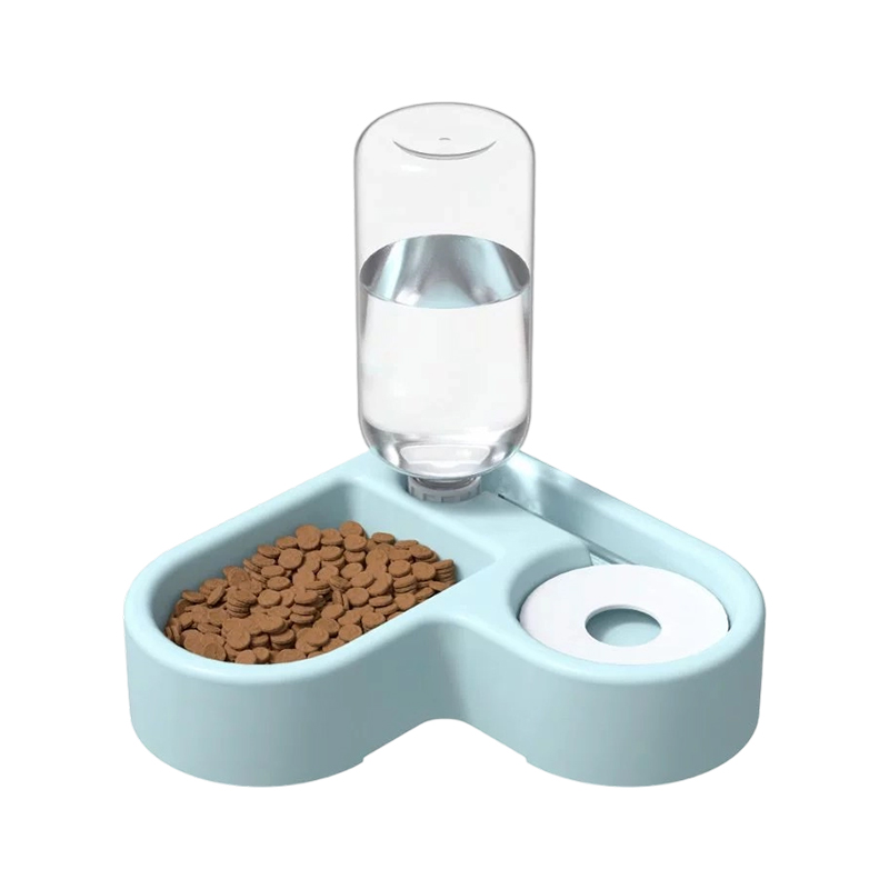 Alimentador de água para cães e gatos 3 em um 