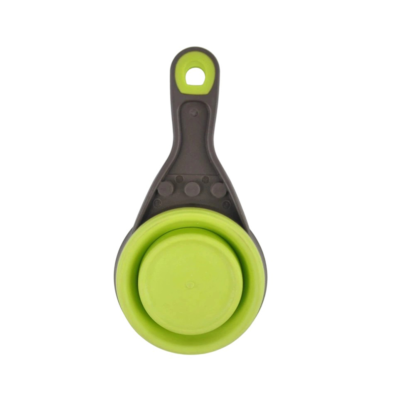 Tigela de silicone multifuncional dobrável