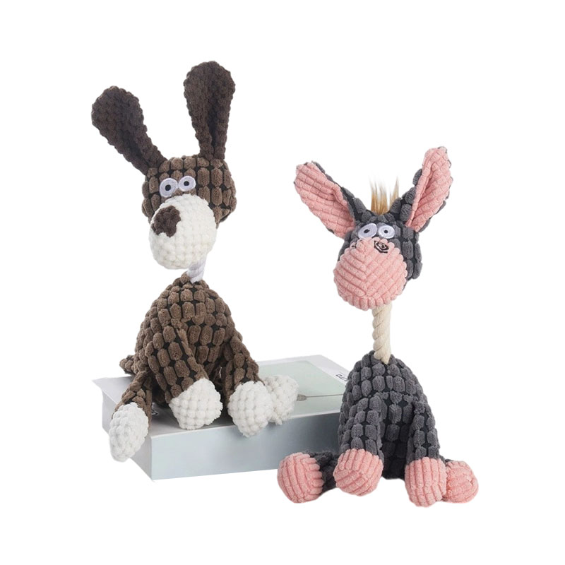 Brinquedo para mastigar burro, cachorro e gato